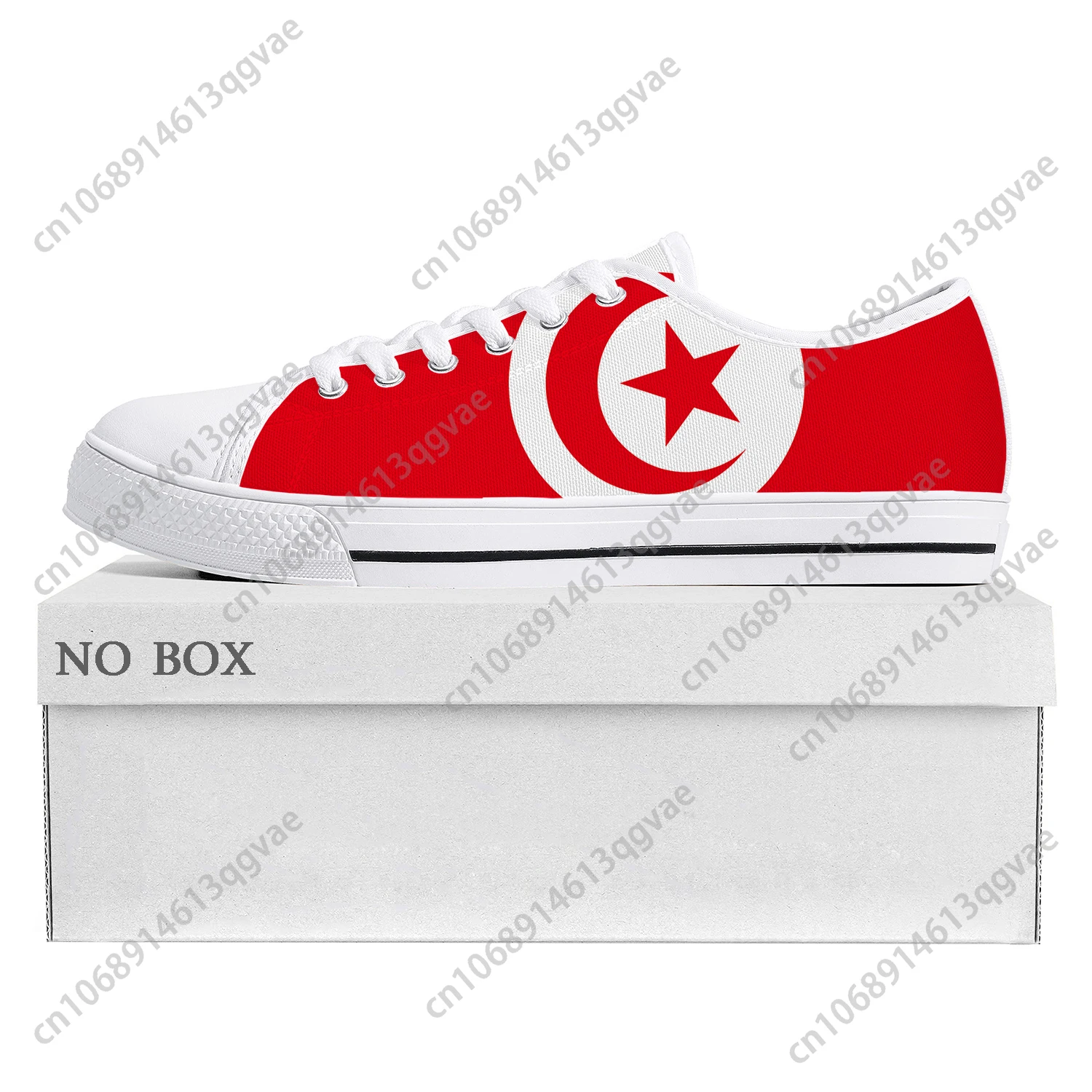 Tunisian Flag Low Top High Quality Sneakers Mens Womens Teenager Canvas Sneaker Tunisia Prode Casual Couple Shoes Custom Shoe