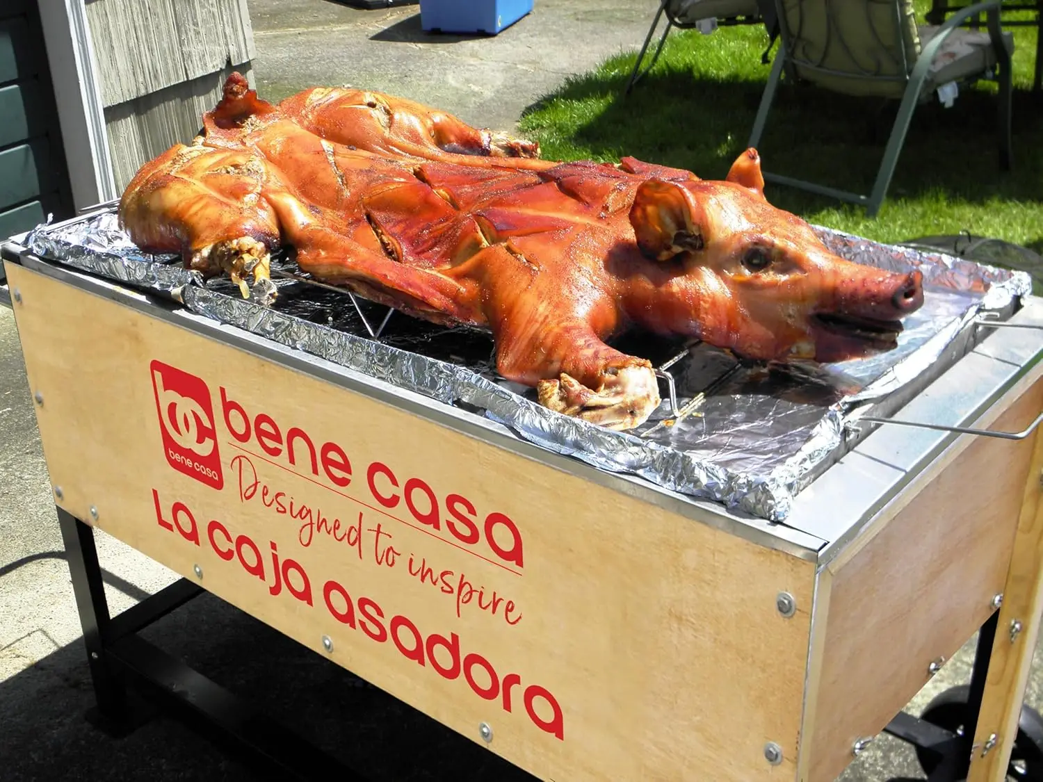 Large Pit Barbecue Portable Pig Roaster