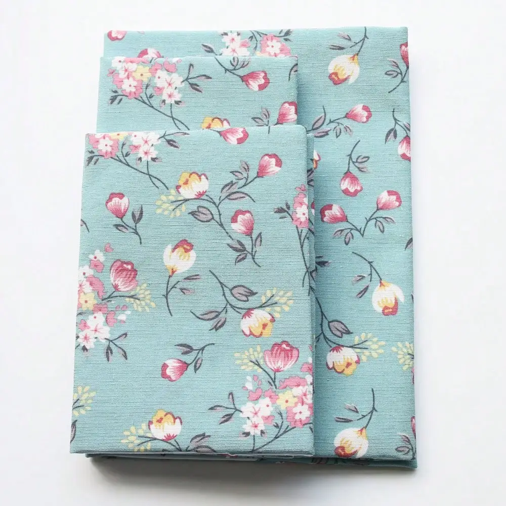 Elegant Green Rose Notebook Cover – Premium Protective Planner Shell