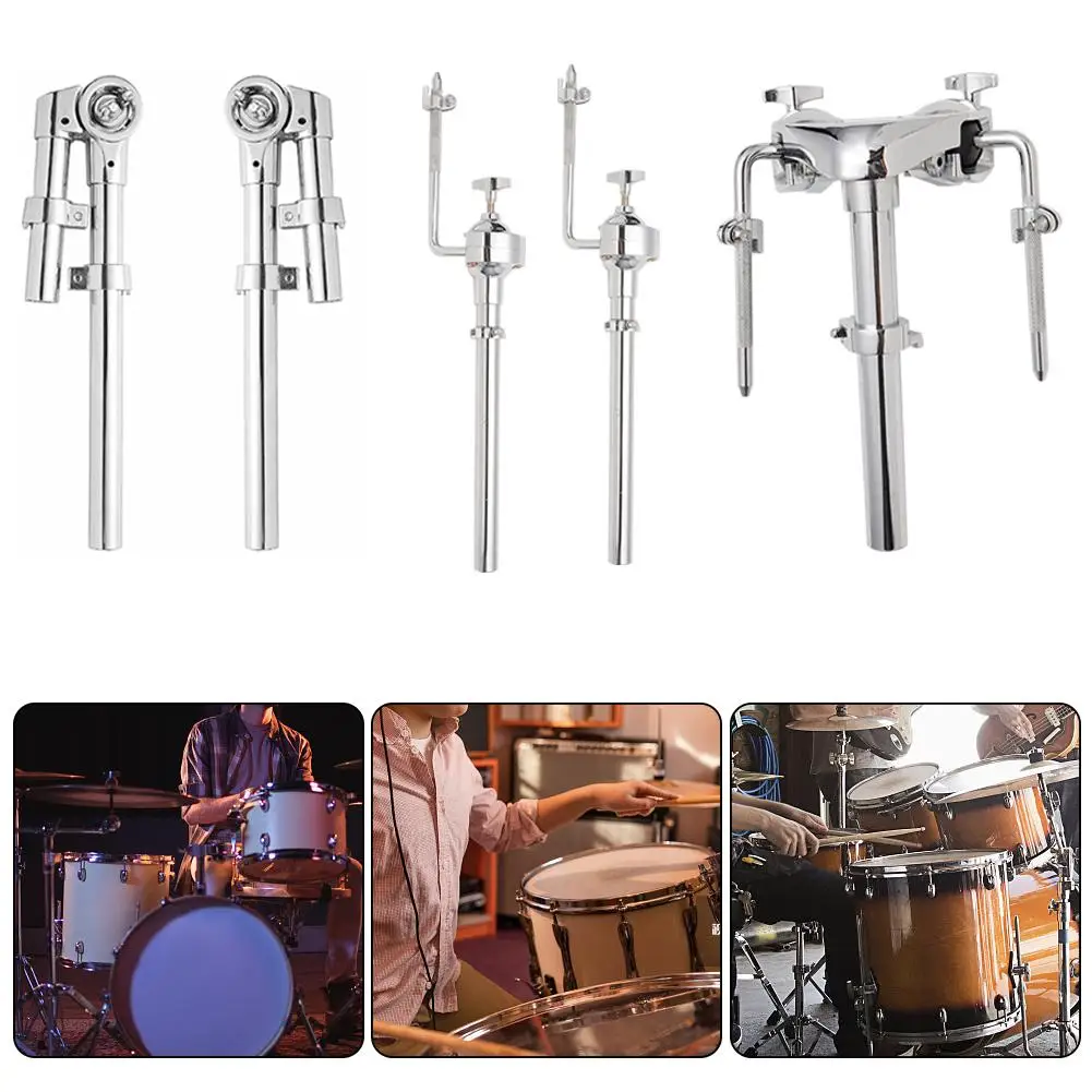 

2 Pieces Tom Drum Holder Bracket Display Stand Mount For Tom Drum DIY Instrument Replacement G9M6