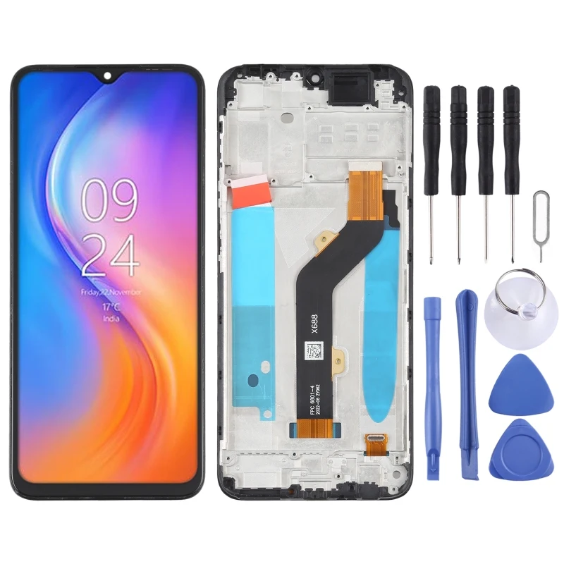 

Tecno Spark 7P Display OEM LCD Screen Replacement For Tecno Spark 7P Digitizer Full Assembly with Frame