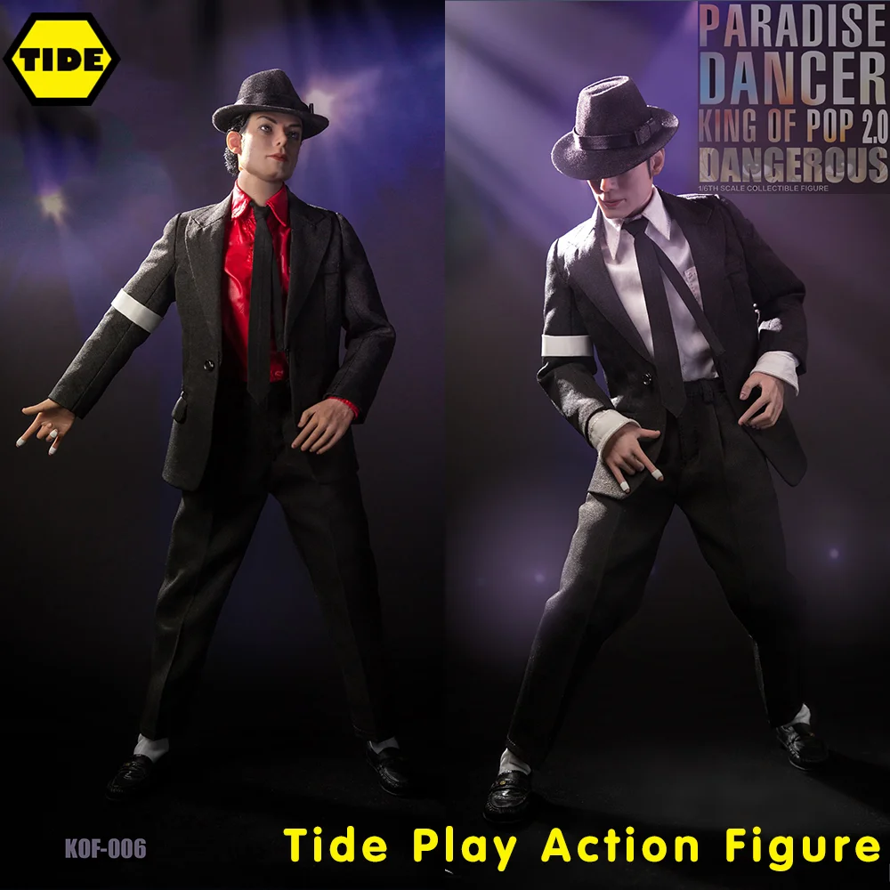 

King of Figure KOF-006 1/6 Scale King Of Pop Paradise Dancer 2.0 Dangerous Journey Series 12'' Action Figure Doll for Fans Gifts