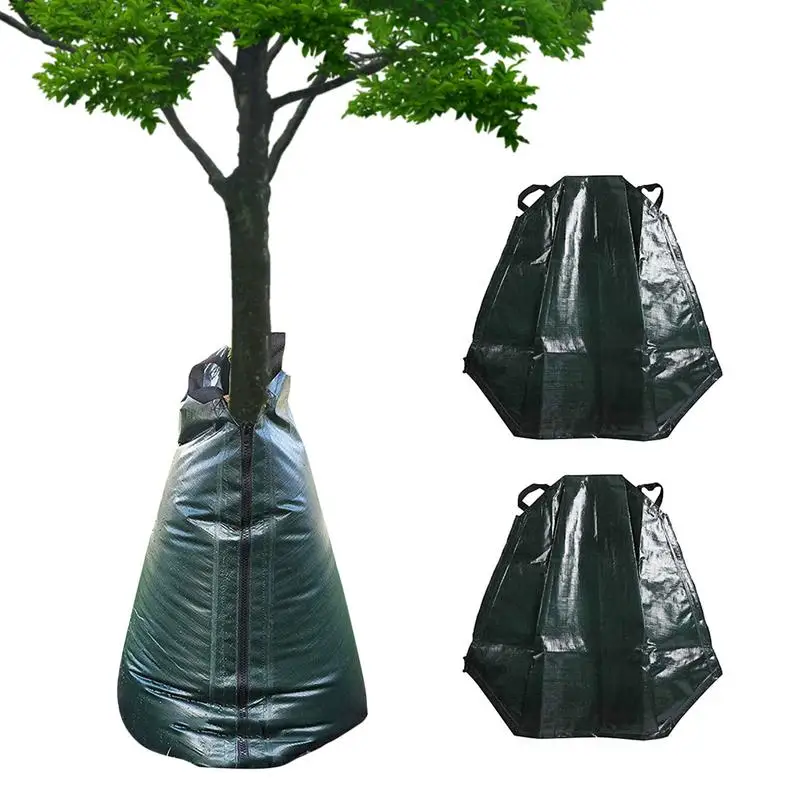 

Garden Irrigation Bag PE 20 Gallon Tree Gator Bags Cultivation Planting Bag Tree Watering System Slow Release For 5-8 Hours 2PCs