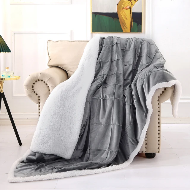 Olanly Furry Throw Blanket Health Products