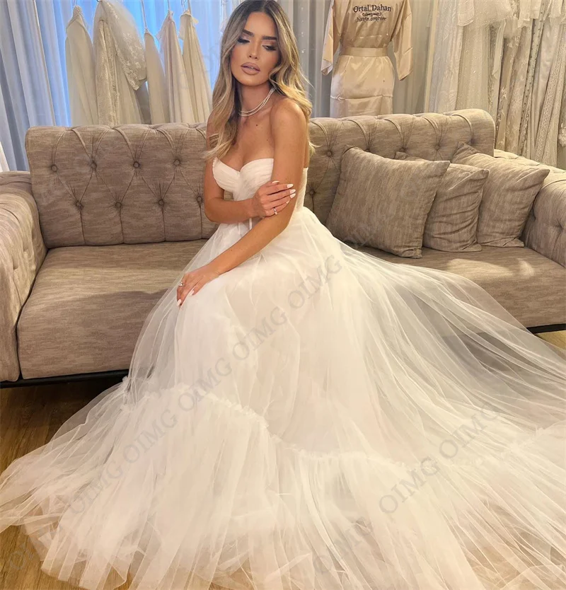 Рисунок 4 - Простое Тюлевое ТРАПЕЦИЕВИДНОЕ свадебное платье OIMG