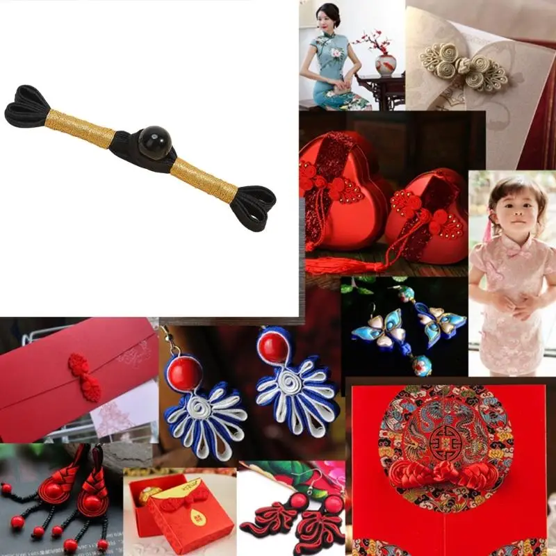 Cheongsam Buttons Closure Sewing Fasteners for Sweater Coat Cheongsam Traditional Handcraft Accessories LX9E