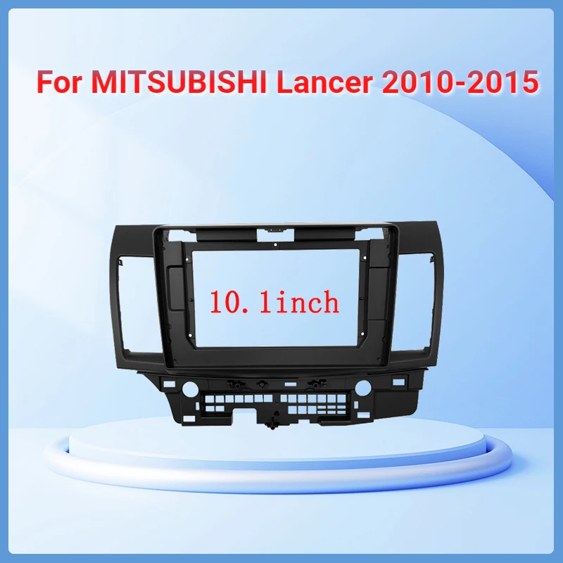 2 Din Car Radio Fascia Frame For Mitsubishi Lancer 20102015 Car Dvd