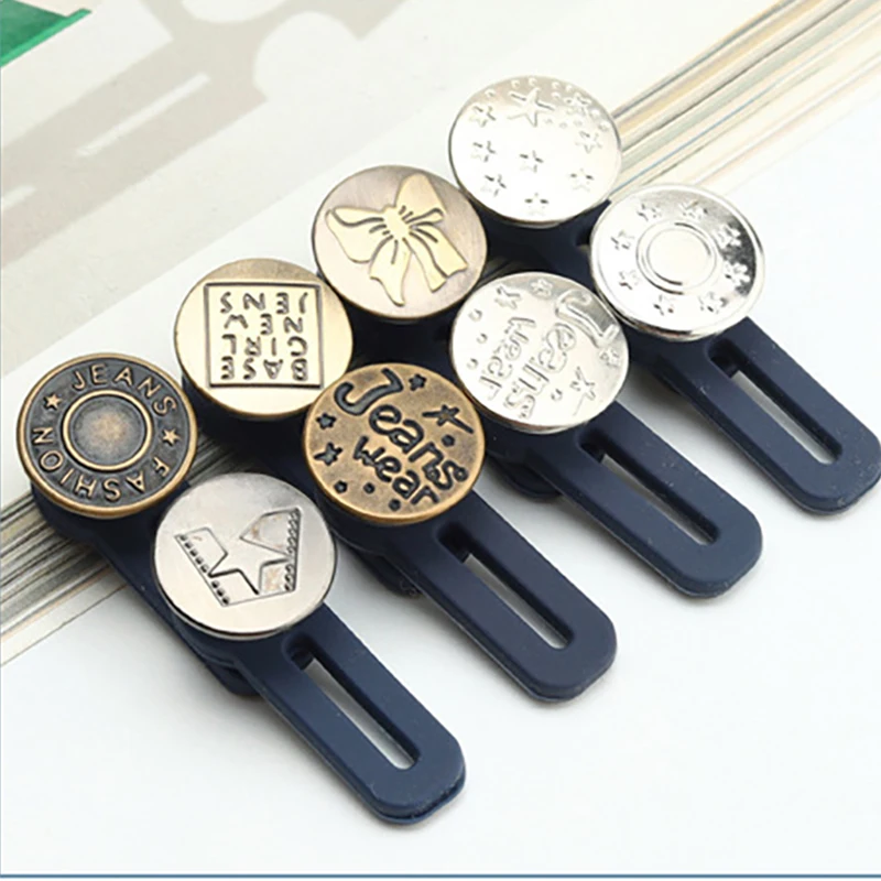 Metal Button Extender Waistband Fixing Kit