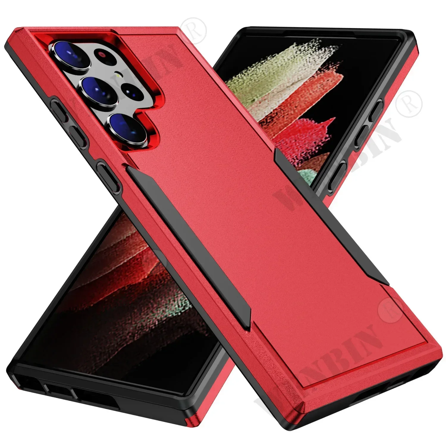 Heavy Duty Rugged Shockproof Protector Cover - Premium Hard Back Case