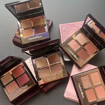 Nuova Palette Ombretti Charlotte Tilbury 4 Colori 5.2g - Facile da Applicare, Effetto Naturale, Cosmetici Professionali