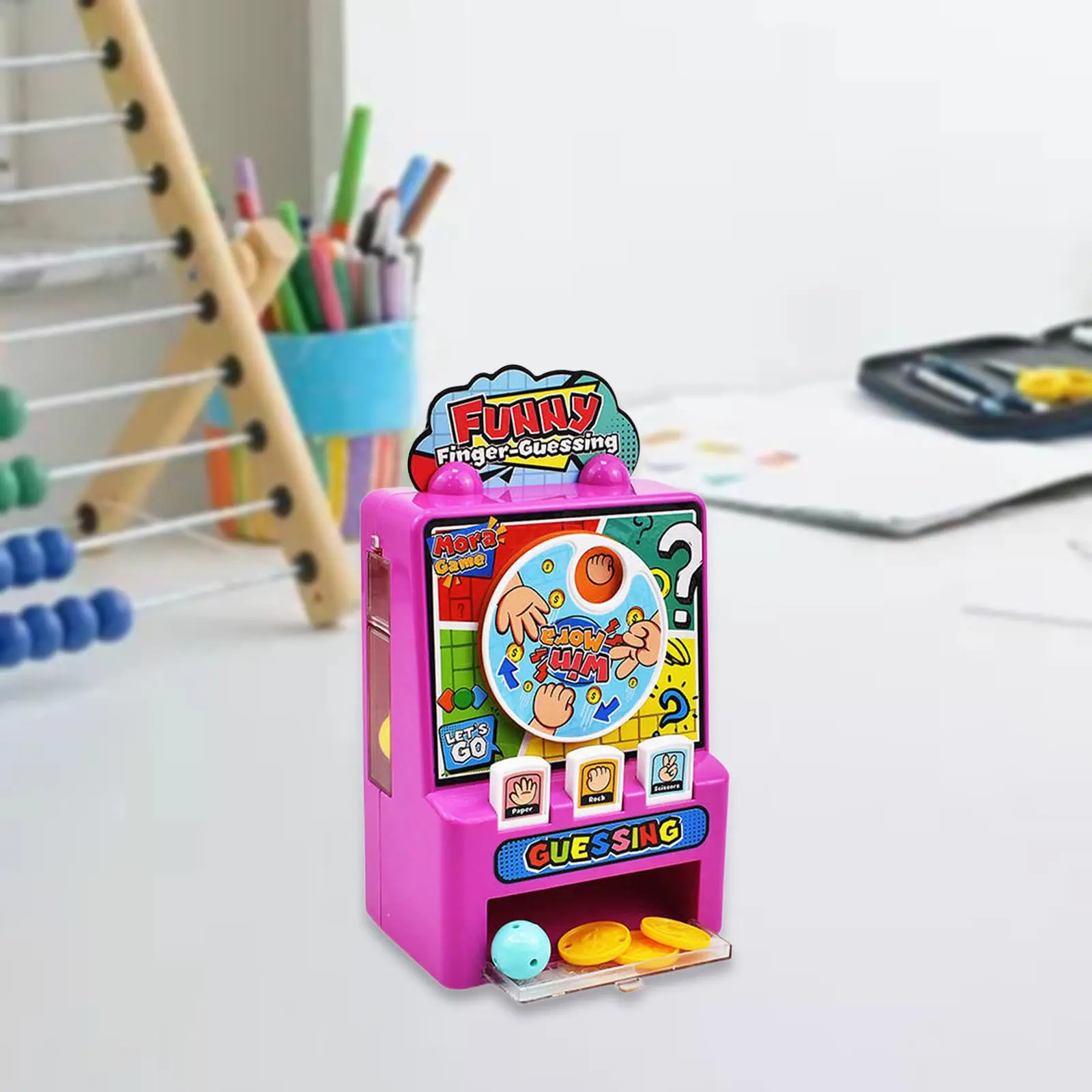 Finger Guessing Game Machine Family Games Party Favor Portable Kids Toy Lightweight Novelty for Kids Adults Children Boys Girls