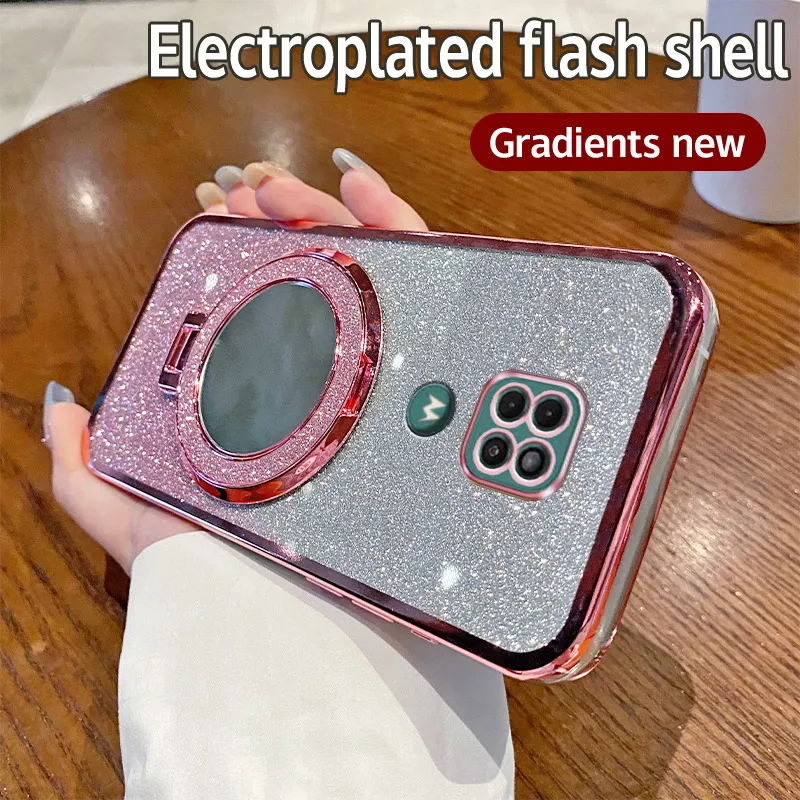 Luxury Glitter Mirror Bling Shockproof Soft Silicone Phone Case