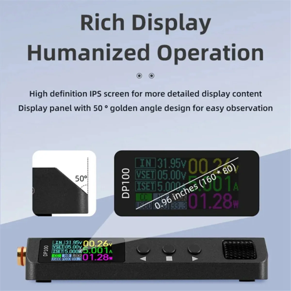 

Регулируемый цифровой источник питания постоянного тока DP100, миниатюрный портативный лабораторный источник питания, регулятор напряжения, переключатель