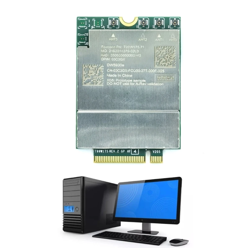 

T99W175 DW5930e 5G-Module DP- 03C3GX WWAN Card for PRECISION & Drop shipping