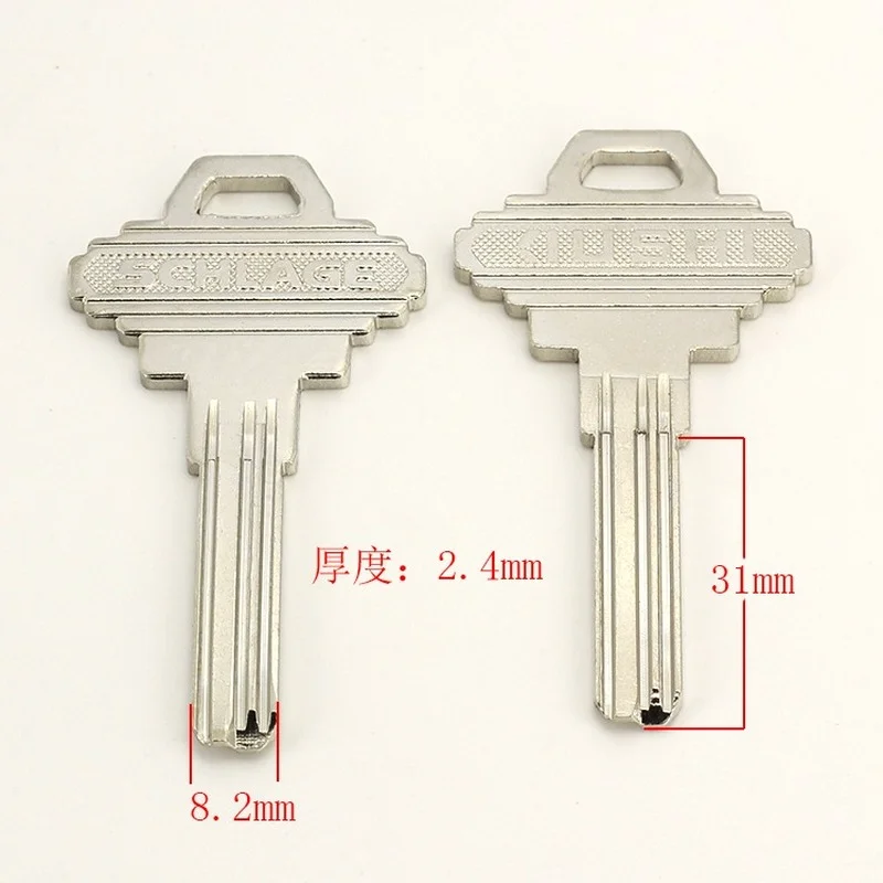 

Best Quality B150 House Home Door Key Blanks Locksmith Supplies Blank Keys
