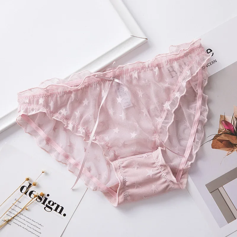 

See Through Underwear for Women Sexy Panties Briefs Women's Thongs G-Strings Female Underpants Transparent Lingerie Ladies Panty
