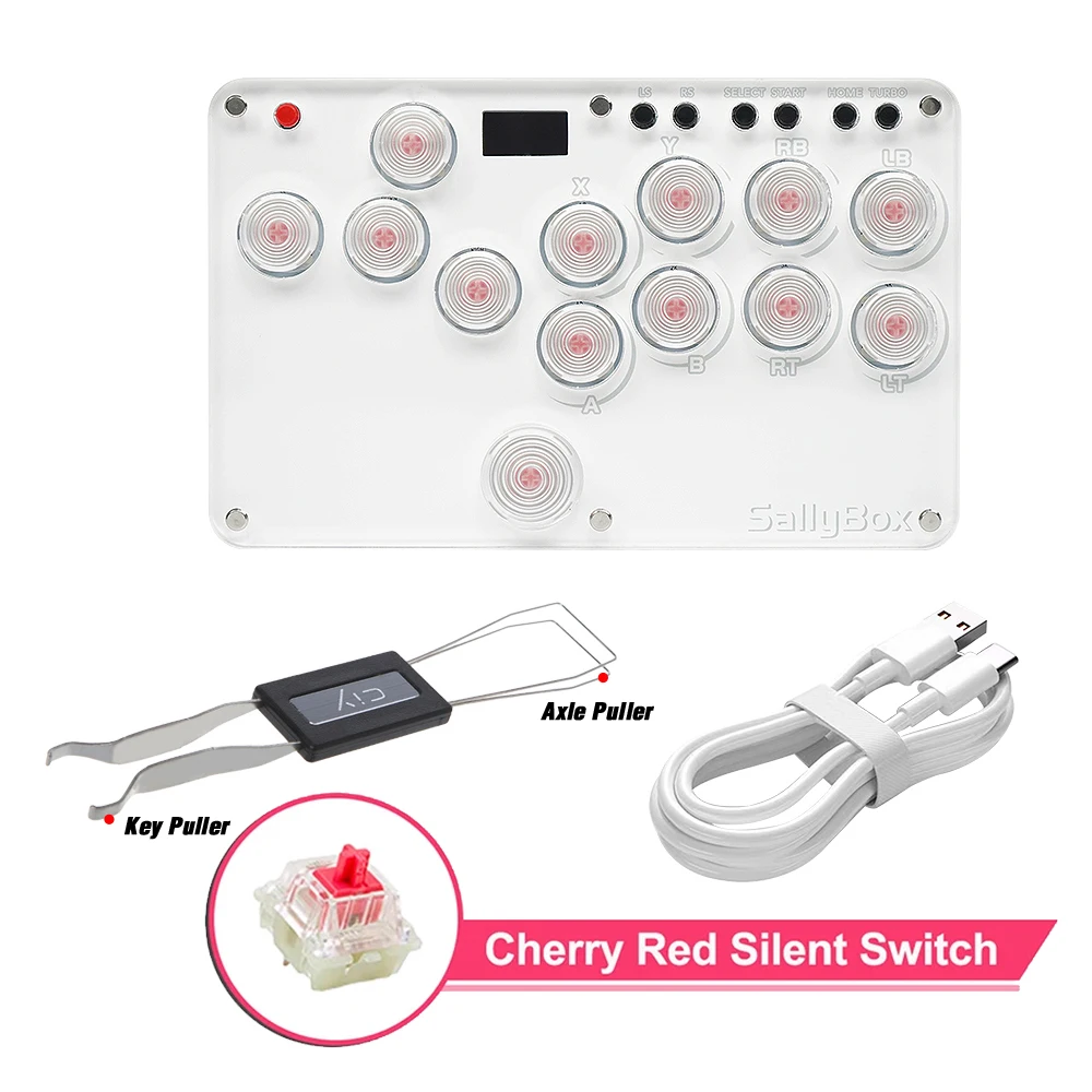 Flatbox SOCD Hitbox Sallybox For PC/Android WASD Hitbox Keyboard