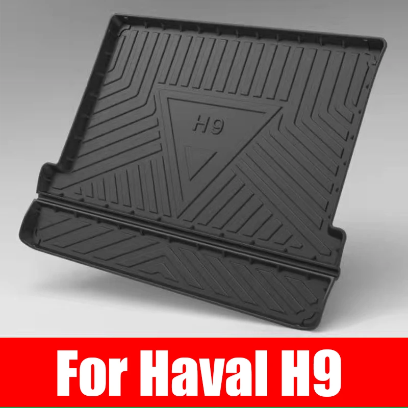 

For Haval H9 2017 2018 2019 2020 2021 2022 Car Trunk Mat Interior Carpet tpe Foot Pad Mats Cover Car-styling Accessories