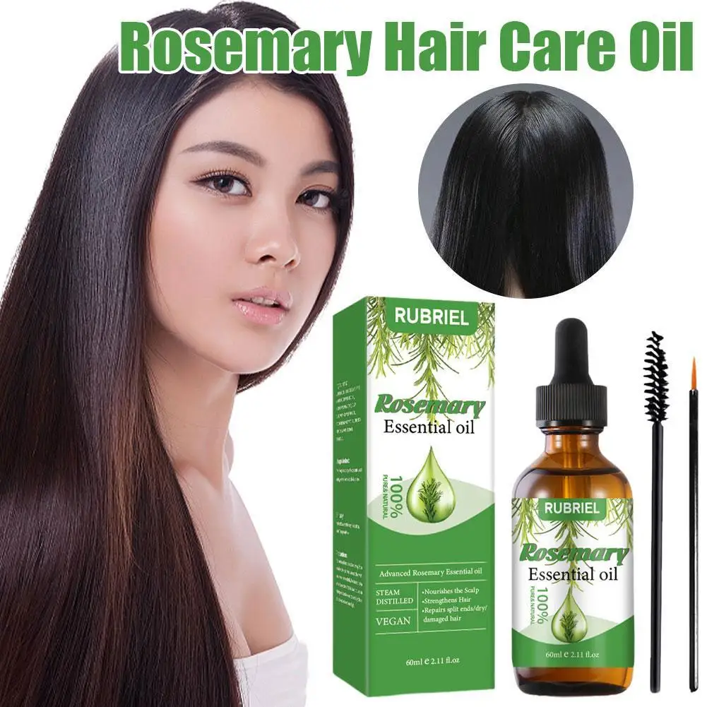 

Rosemary Essential Oil Oils Pure Natural 60ML Hair Essential Oils For Nourish Shiny Hair Healthy Prevent Hair Loss