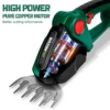 2 IN 1 Cordless Electric Hedge Trimmer Lawn Mower Household Shrub Weeding Pruning Mower Garden Tools for Makita 18V Battery 4