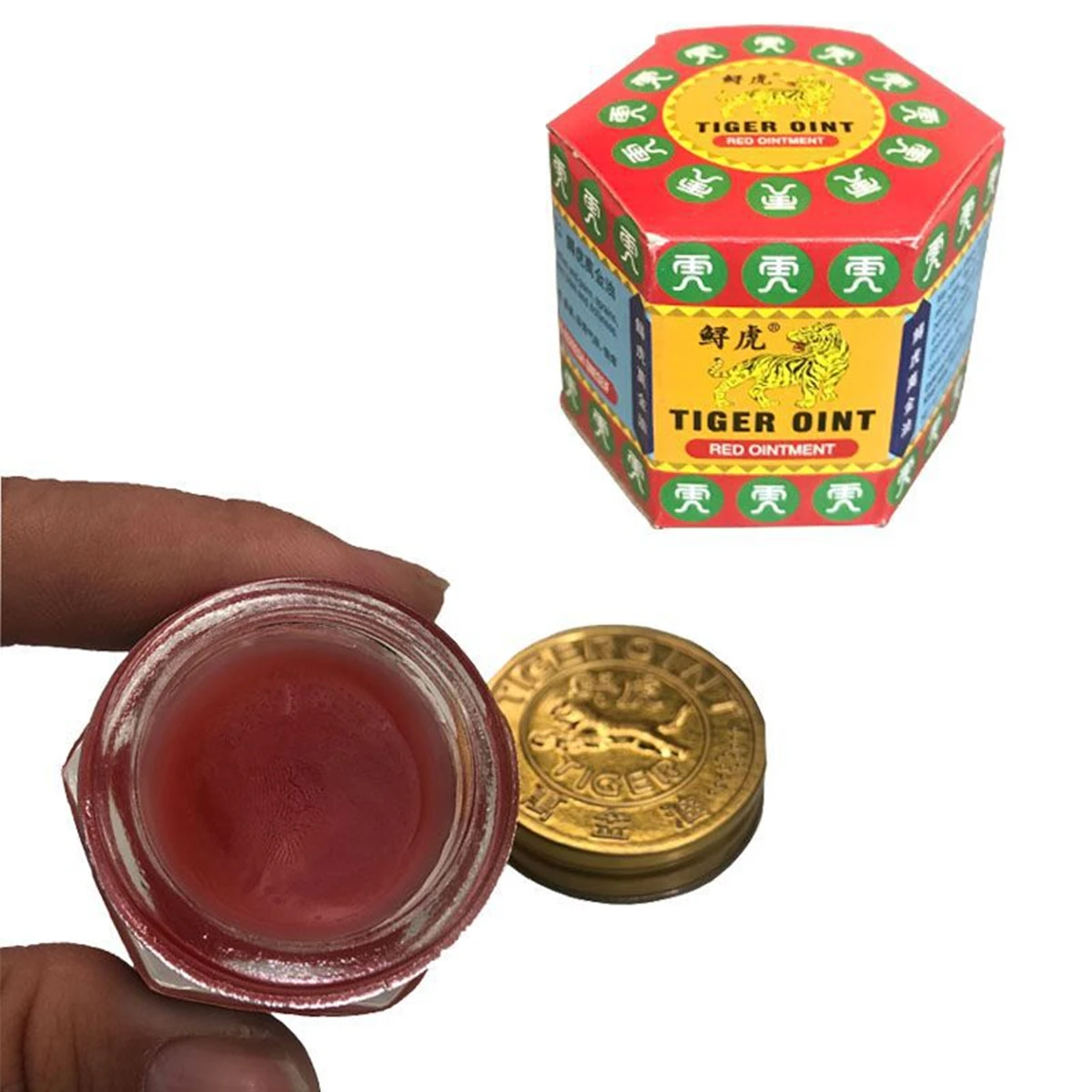 

1pc 100% Original Tiger Balm Ointment Insect Bite Muscle Strength Pain Relieving Arthritis Joint Body Pain Thailand Painkiller