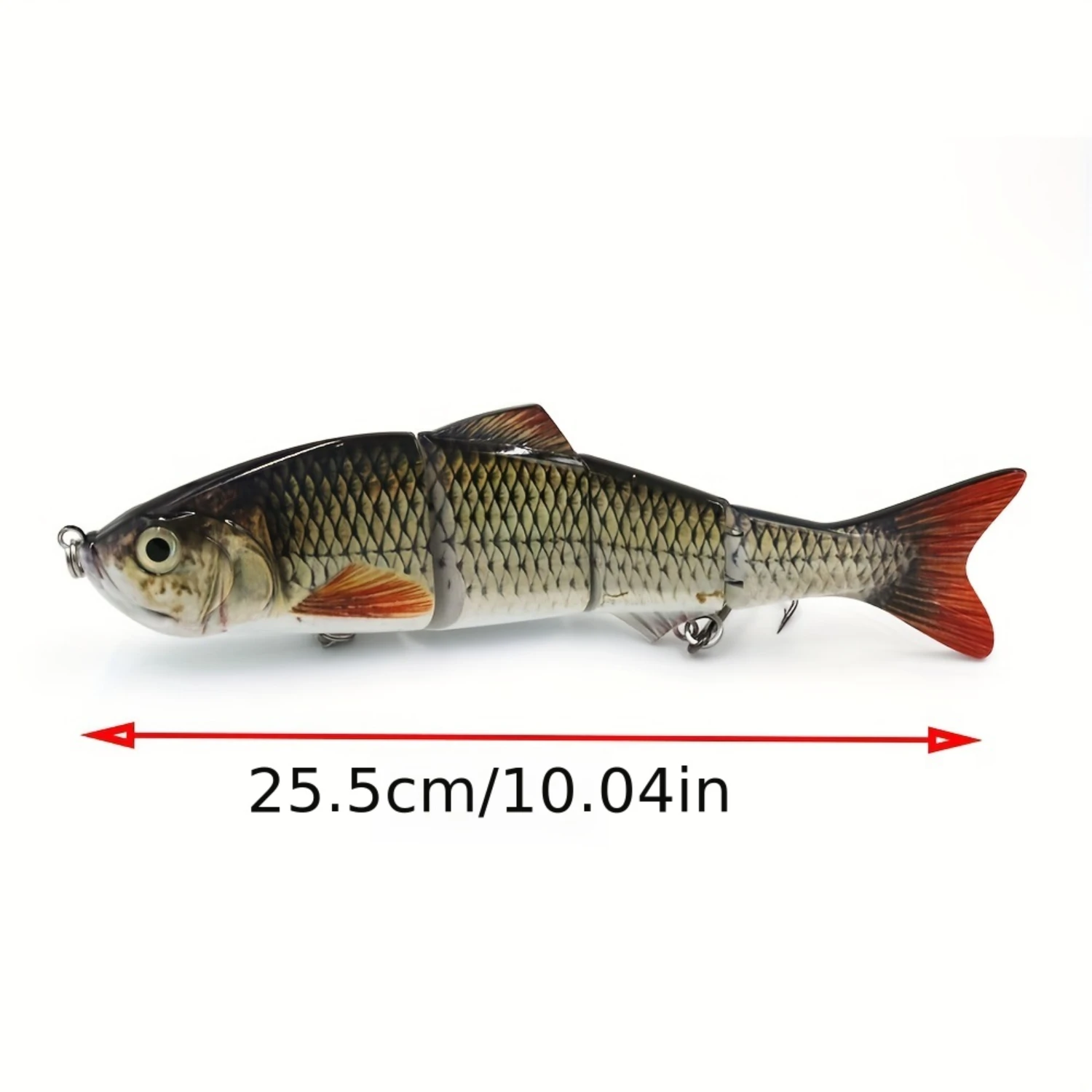 1개 4세그먼트 싱킹 스윔베이트 크랭크베이트 - 25cm/9.84인치, 135g - 큰 물고기에 딱 맞습니다