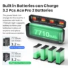 Battery Charge For Insta360 Ace Pro2 Fast Charging Case Battery Charge Storage Station For Insta360 Ace Pro2 Accessories 3