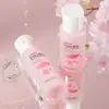 Liquid Makeup Remover 3 in 1 Sakura Facial Cleanser & Makeup Remover Gentle Exfoliation for Eye Lip & Face Makeup Gentle 3