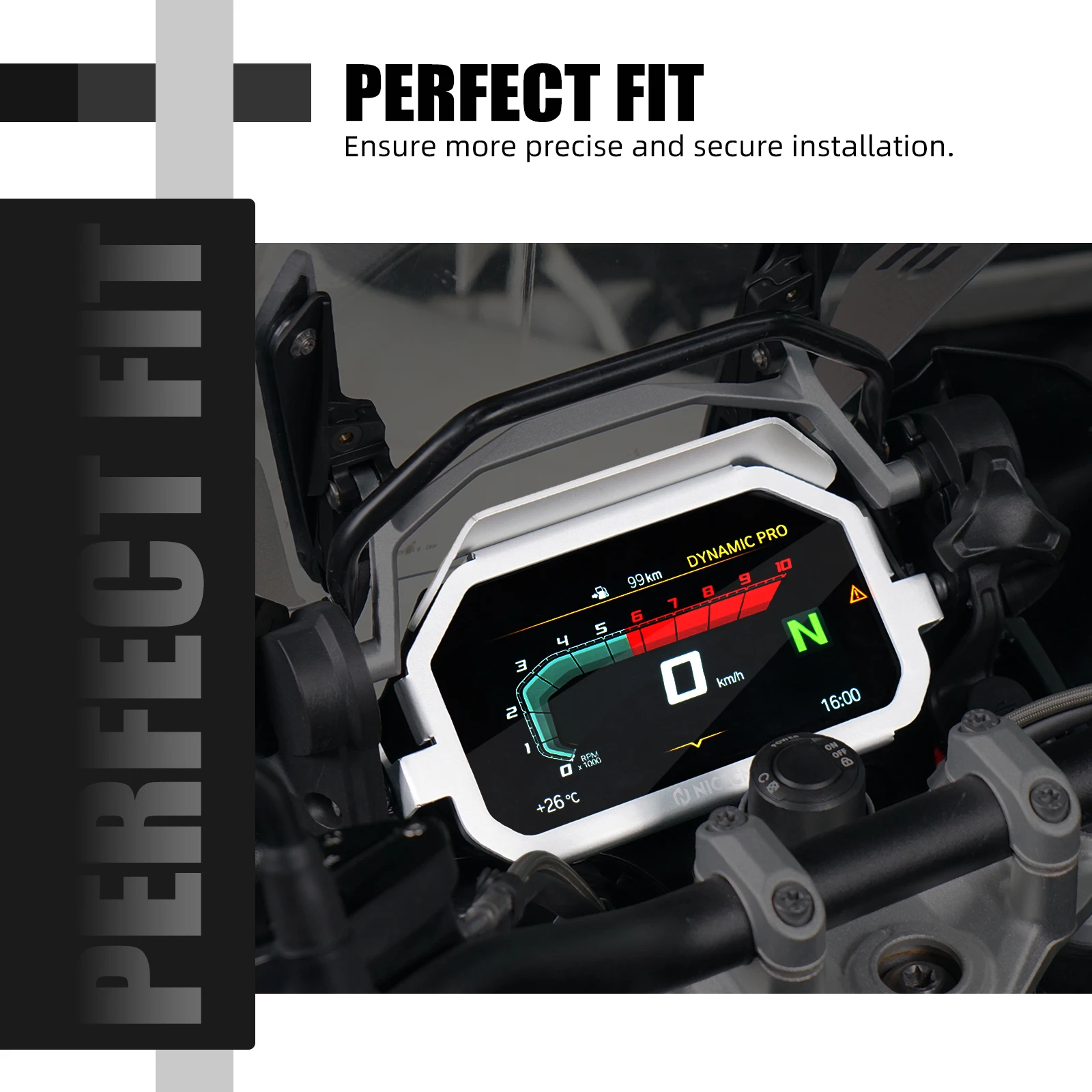 Für BMW R1250GS Adventure R1250GS 2018-2024 Instrument Display Anti-diebstahl Rahmen Schutz Für BMW R1200GS Adventure 2013-2018 – Detail 8