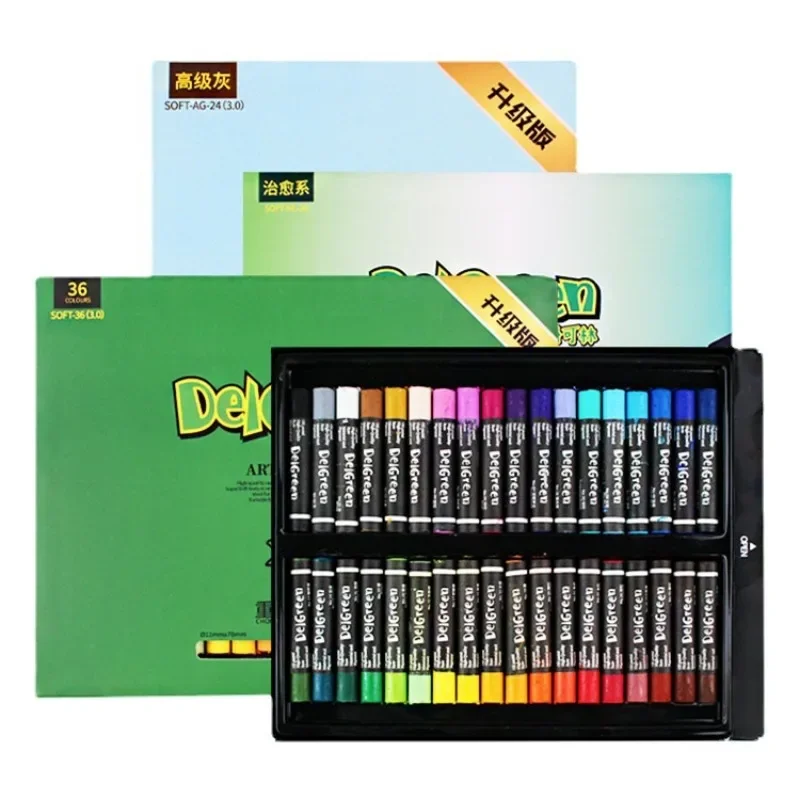 Oil Painting Sticks Professional Non-toxic Student Graffiti Drawing Art Crayons Oil Pastel Supplies 24/36/48/72Colors