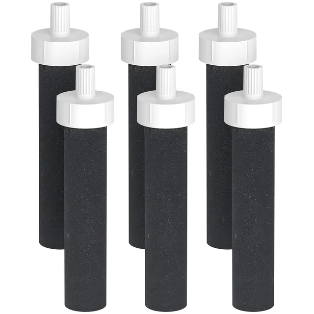 2/4/6PCS NSF ขวดน้ํากรองสําหรับ Brita BB06 ใช้งานร่วมกับ Brita Hard ด้านและขวดกีฬากรอง 1