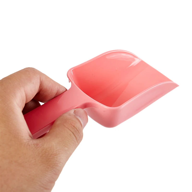 Description Picture 2 of itemPlastic Bar Candy Scoop Shovel Scoop Round Bar Pub Home Ice Cubes Spice Candy Flour Nut Scoop Spoon Wedding Buffet Kitchen Tools