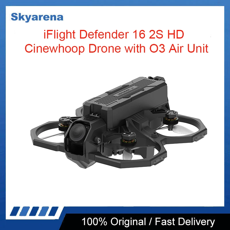 Iflight Defender 16 2S Hd Cinewhoop Drone Bnf Con O3 Air Unit Per Parti Fpv