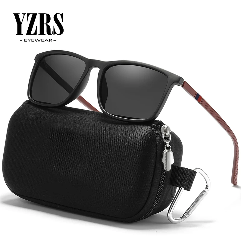 

YZRS 2022 New Luxury Polarized Sunglasses Men's Driving Shades Fishing Travel Golf Sunglass Male Sun Glasses CE