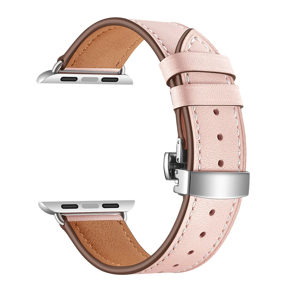 Premium Leather Watch Straps - Elegant Wristband Bracelet