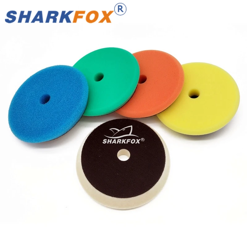 3/5/6 Inch Car Polishing Pad Polisher Disc Car Polish Sponge Abrasive DA Polisher Waxing Compound Tools