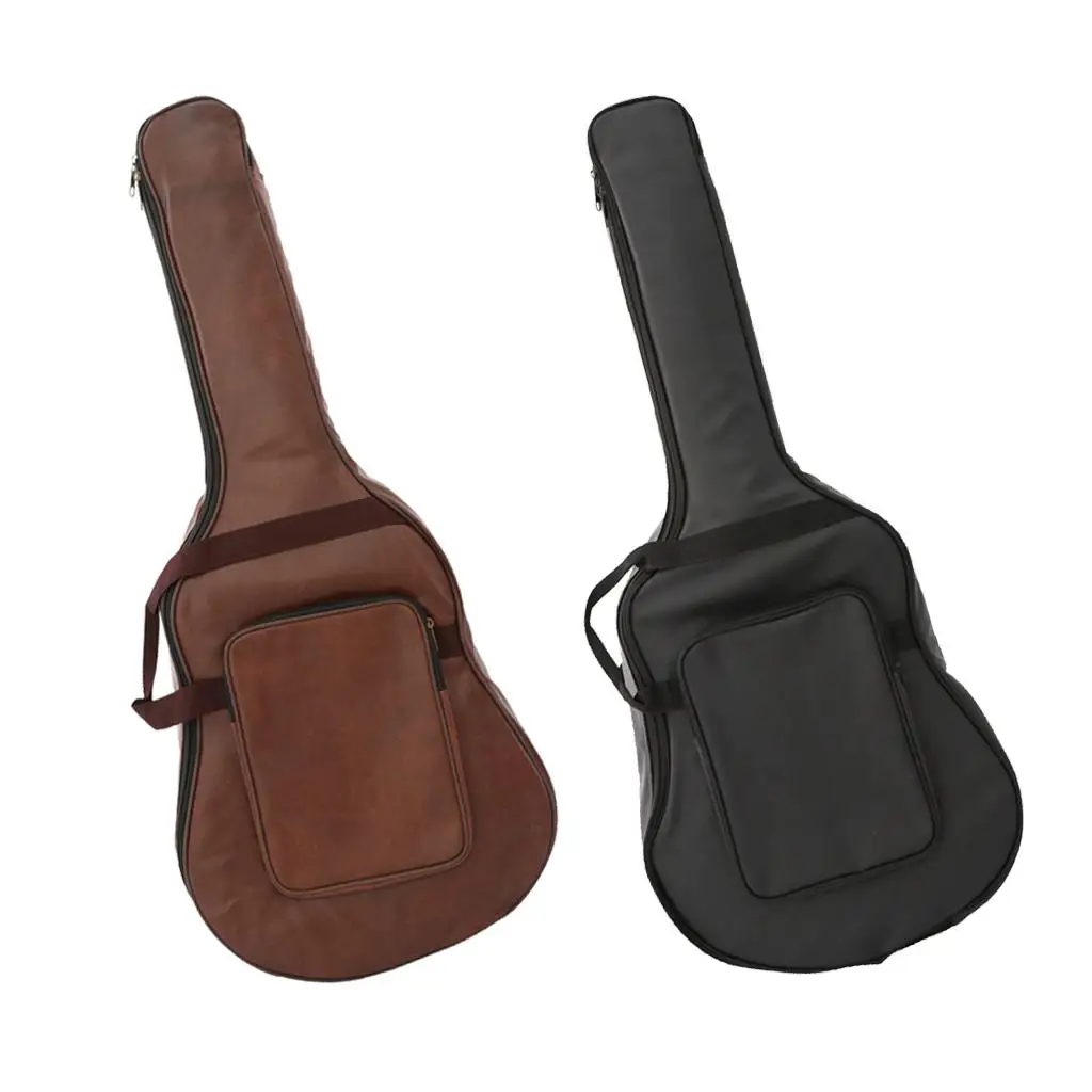 Water-resistant Guitar Gig Bag Backpack Soft Case for 40`` 41`` Guitar Parts