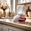 Handmade Funny Face Tissue Holder Funny Funny Nose Draw Tissue Box Quirky Nose Resin Tissue Box Bedroom Desktop Ornament Gift 3