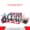 Hot Melt Hydraulic 4 Ring Water & Electricity Docking 63-200MM Docking Machine Manual Welding Machine PE Pipe Hot melt Machine 2