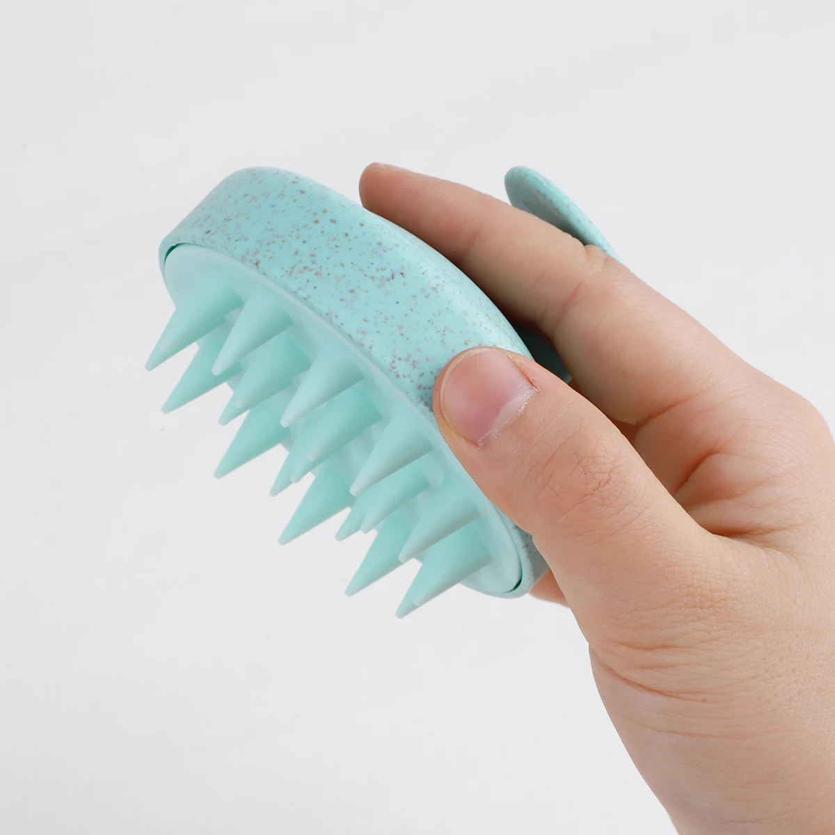 Scalp Massage Comb 1pc ilicone Shampoo Brush Head Scalp Massage Comb Hair Washing Comb Body Massage Brush Bath Shower Salon Hairdressing Tool