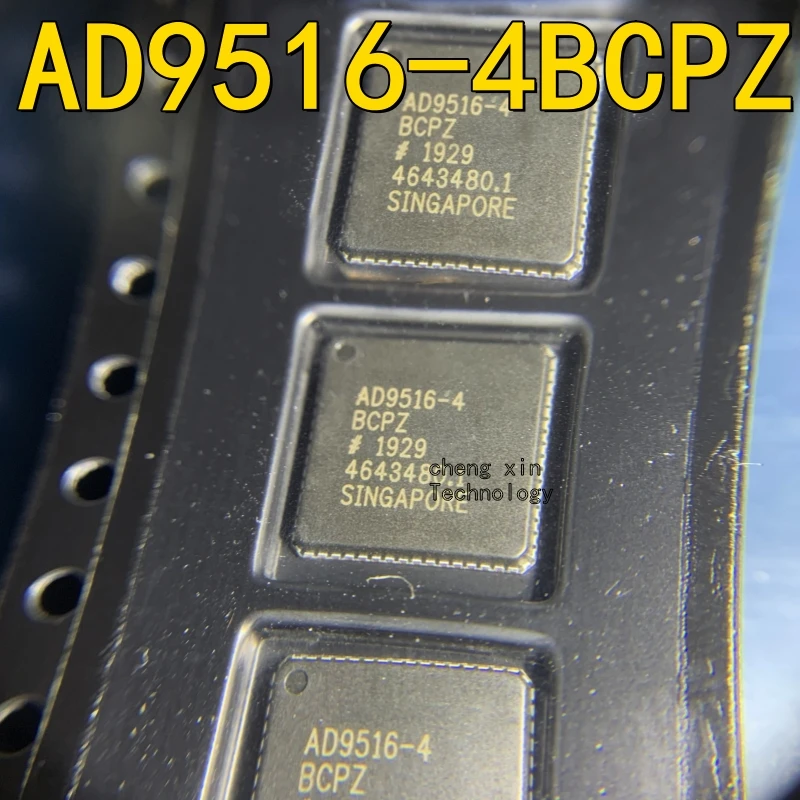 

AD9516-4BCPZ 5PCS New and Original AD9516-4BCPZ-REEL7 LFCSP-64 MARKING AD9516-4 BCPZ Clock Generator/Frequency Synthesizer/PLL