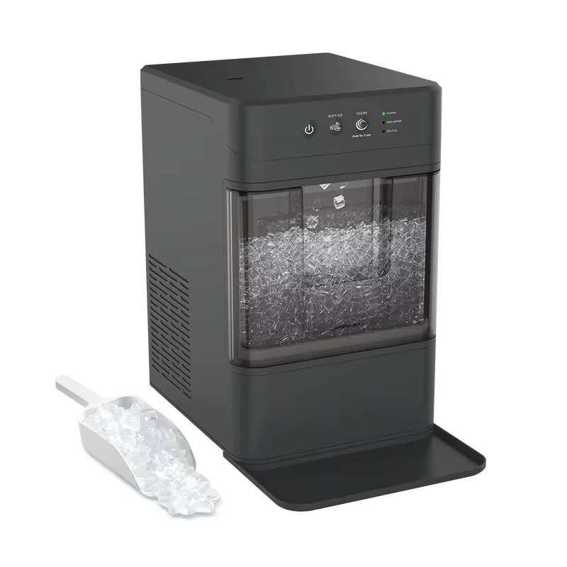Portable Crusher Ice Maker, Self-Cleaning Gold Nugget Ice Maker with ...