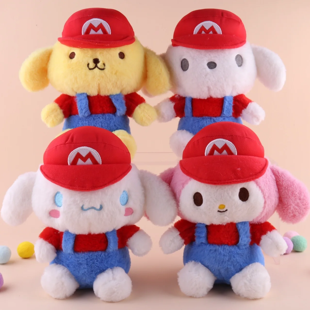 

Sanrio Hello Kitty My Melody Cinnamoroll Pompompurin PochaccoCute Plush doll Birthday gift Couple Girl Gift Children's gift toys