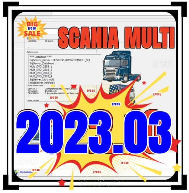 2023.03 Scania Multi Electronic Parts Catalogue for Scania Multi Truck Bus  and Engine Scania EPC - AliExpress