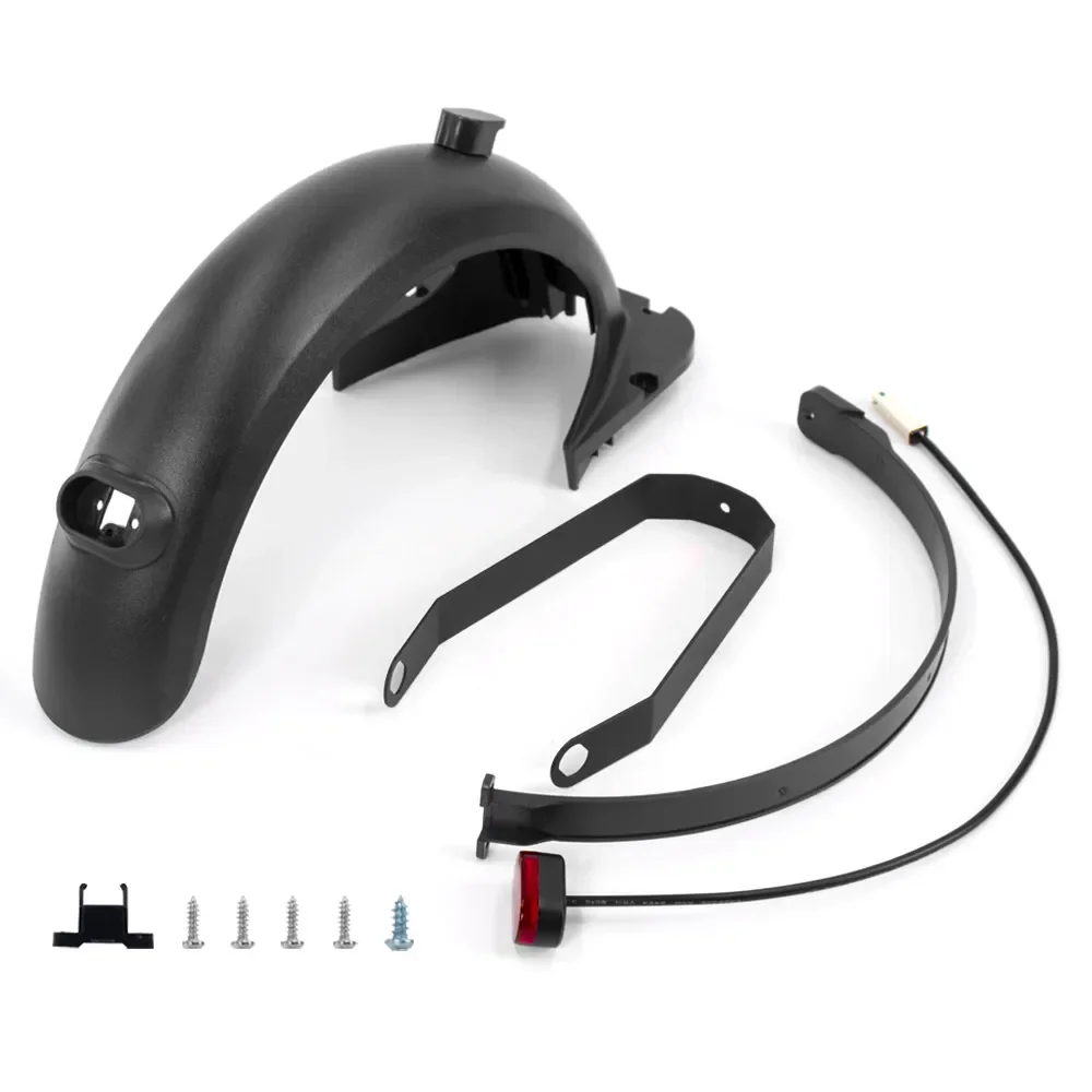 Langlebiger Kotflügel hinten für Segway Ninebot Max G30 Elektroroller, Rücklichthalterung, Bremslicht-Unterstützung, Halterung von Teilen – Detail 22