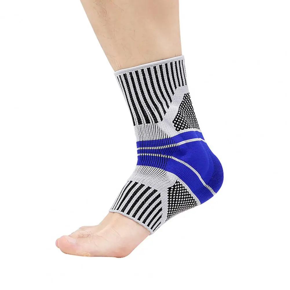 Breathable Adjustable Anti-slip Elastic Bandage Joint Stability Sweat Absorption Elastic Knitted Sports Ankle Suppor