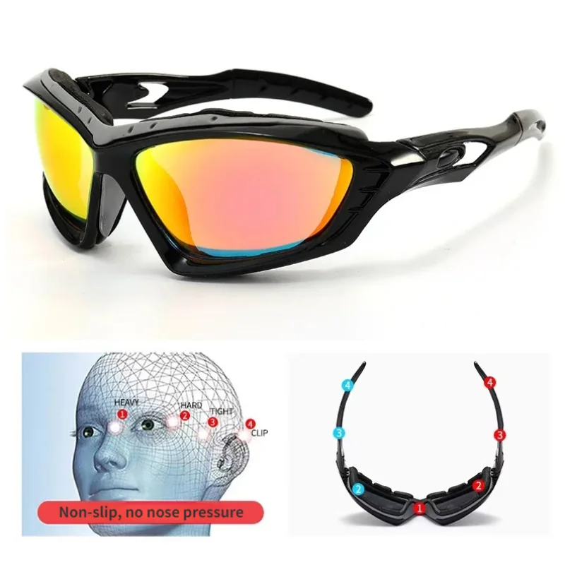

Sport Sunglasses UV400 Outdoor Running Riding Fishing Goggles MTB Cycling Glasses Road Bike Case Women Men Bicycle Eyewear