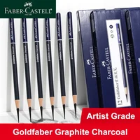 Faber Castell Goldfaber Sketching Pencils Set for Shading - Charcoal Graphite Pencils for Drawing and Sketching Artists 5/6PCS 1