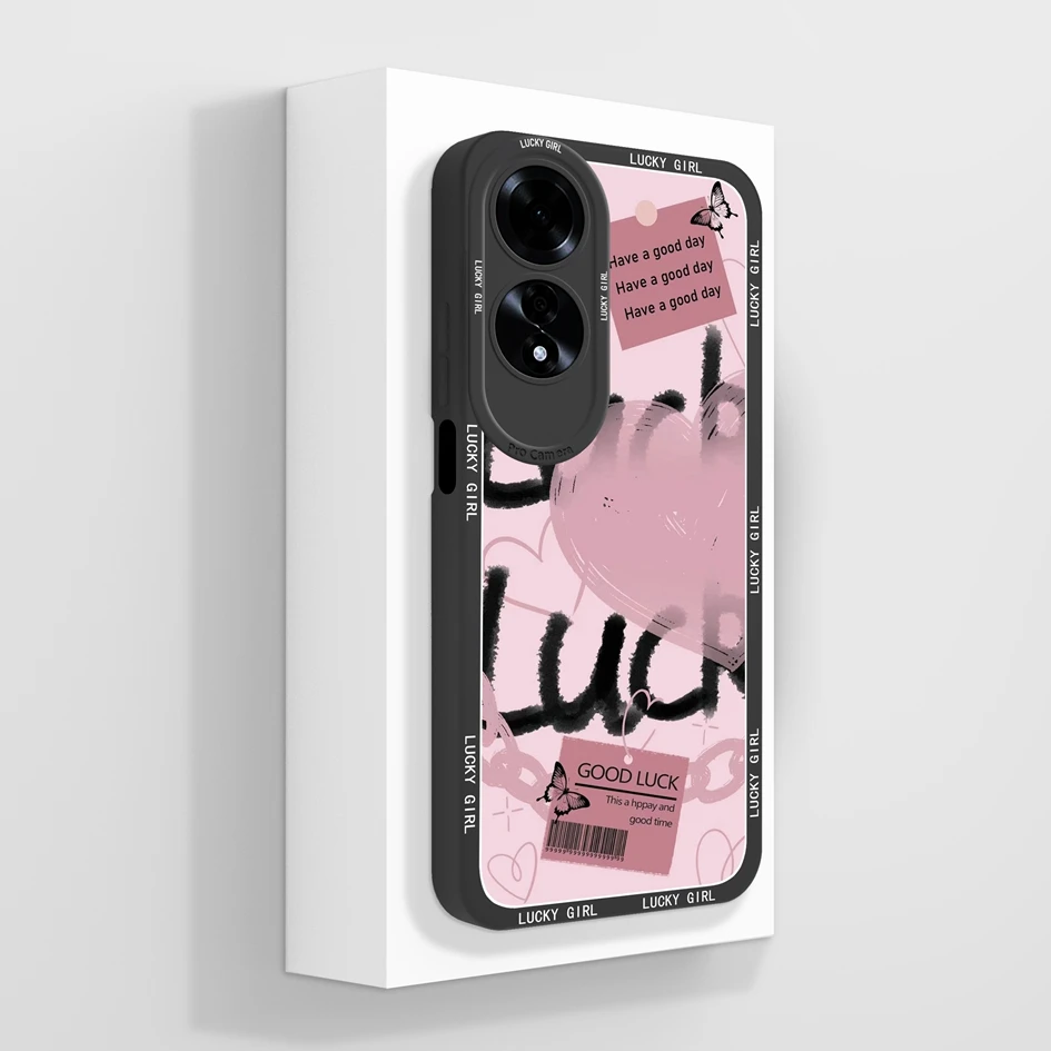 Fashionable Coloured Drawing Phone Case - Soft Silicone Anti-Drop Protective Shell