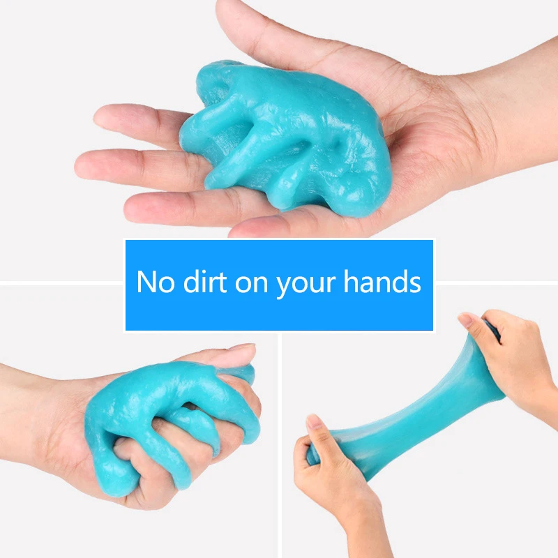 Cleaning gel Car cleaning tool Cleaning magic mud Car detailing cleaner Car cleaning gel Car Accessories Interior Magic Dust Cleaner Compound Super Clean Slimy for Phone Laptop Pc Computer Keyboard